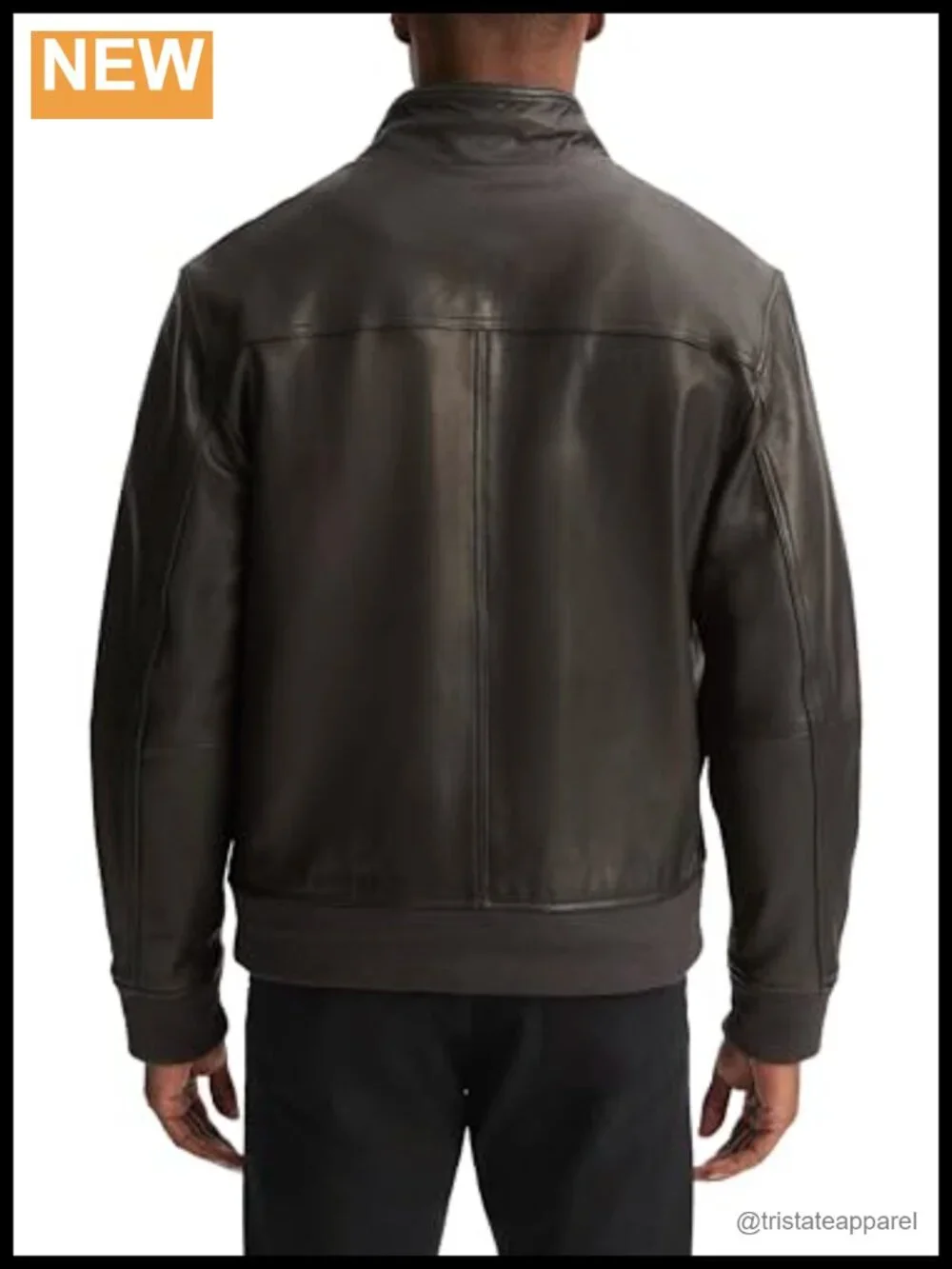 Vince Men's Harrington Leather Bomber Jacket